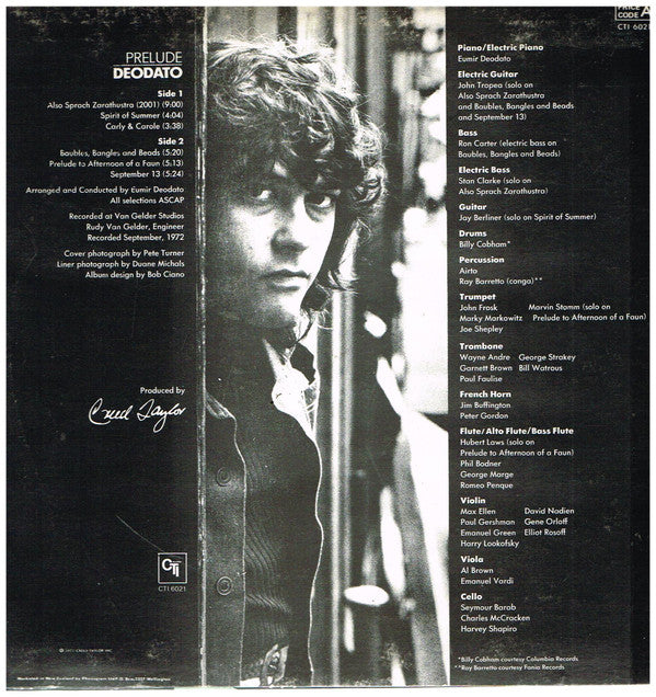 Eumir Deodato : Prelude (LP, Album)