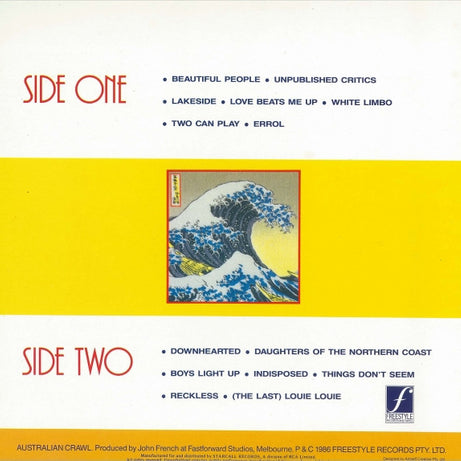 Australian Crawl : The Final Wave (LP, Album, Gat)