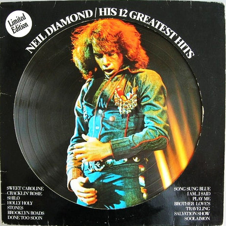 Neil Diamond : His 12 Greatest Hits (LP, Comp, Ltd, Pic)