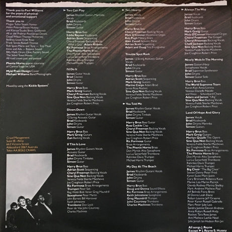 Australian Crawl : Between A Rock And A Hard Place (LP, Album)