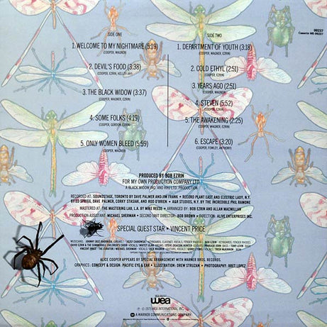Alice Cooper (2) : Welcome To My Nightmare (LP, Album, RE)