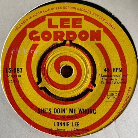 Lonnie Lee : Starlight, Starbright (7", Single, Pus)