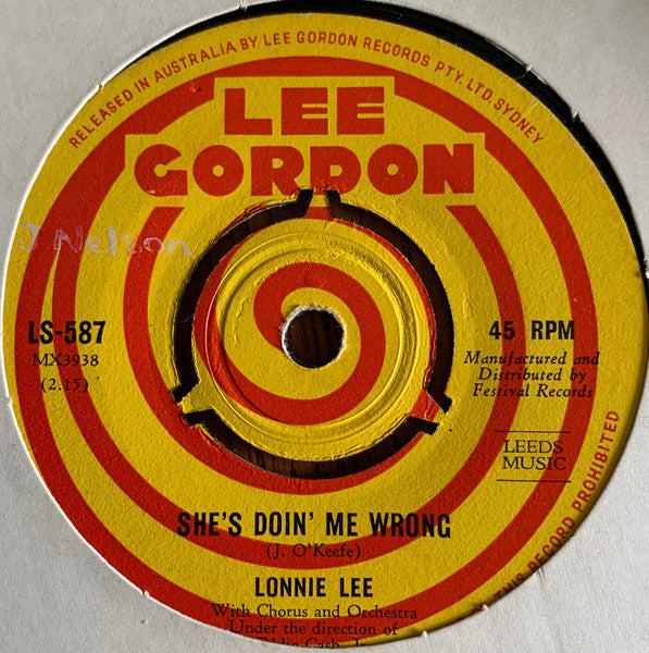 Lonnie Lee : Starlight, Starbright (7", Single, Pus)