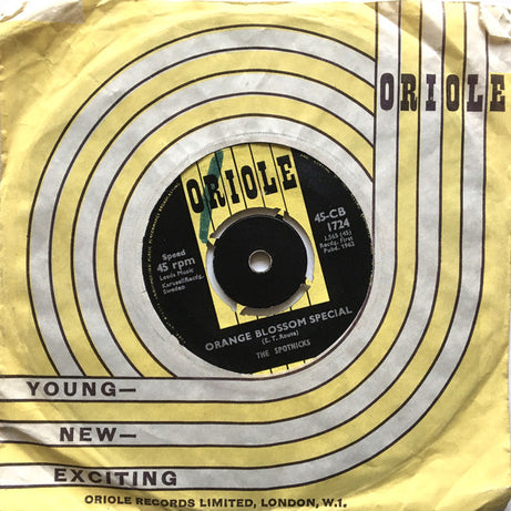 The Spotnicks : Orange Blossom Special (7", Single)