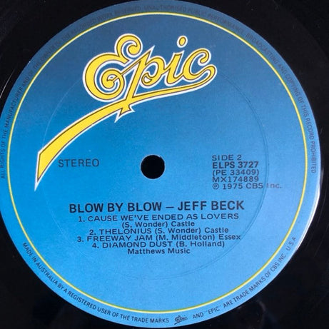 Jeff Beck : Blow By Blow (LP, Album)