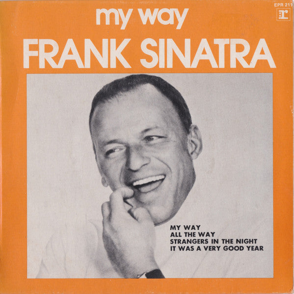 Frank Sinatra : My Way (7", EP, RE)