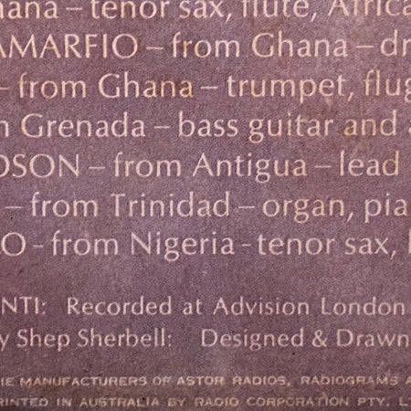 Osibisa : Osibisa (LP, Album, Gat)