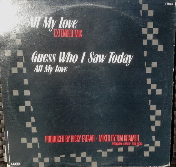 Renee Geyer : All My Love (12")