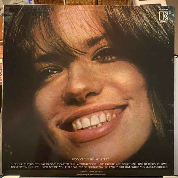 Carly Simon : No Secrets (LP, Album)