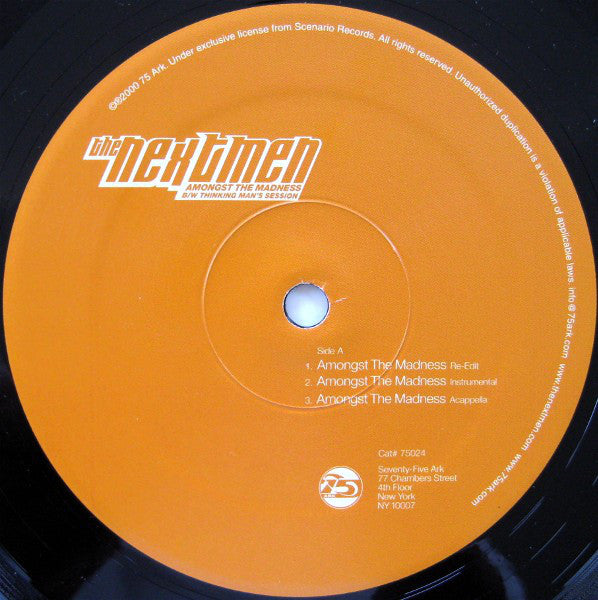 The Nextmen : Amongst The Madness / Thinking Man's Session (12")