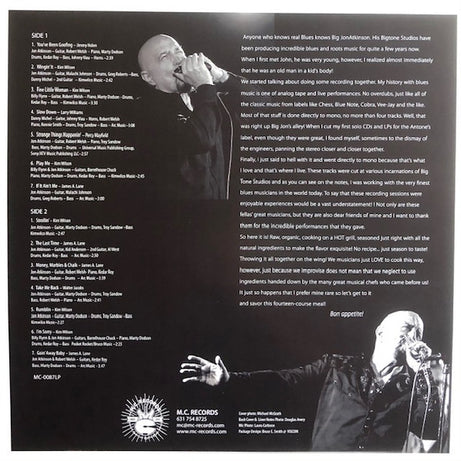 Kim Wilson : Take Me Back! (The Bigtone Sessions)  (LP, Album, Mono)