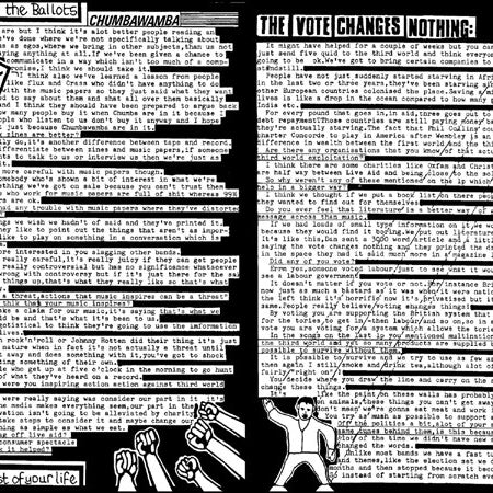 Chumbawamba : Never Mind The Ballots (LP, Album)