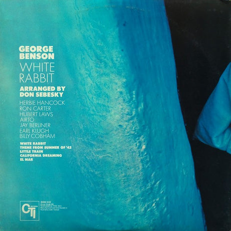 George Benson : White Rabbit (LP, Album, Gat)