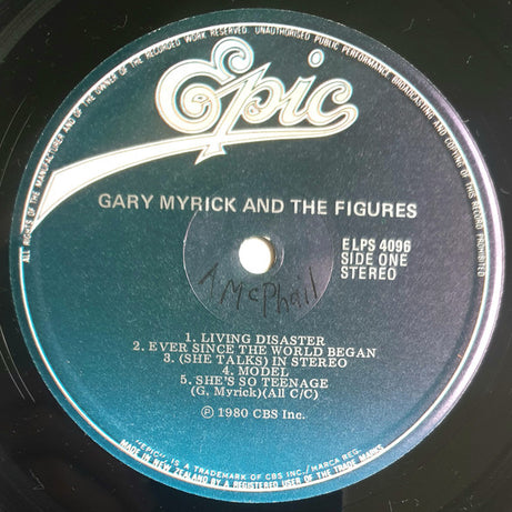 Gary Myrick And The Figures* : Gary Myrick And The Figures (LP, Album)