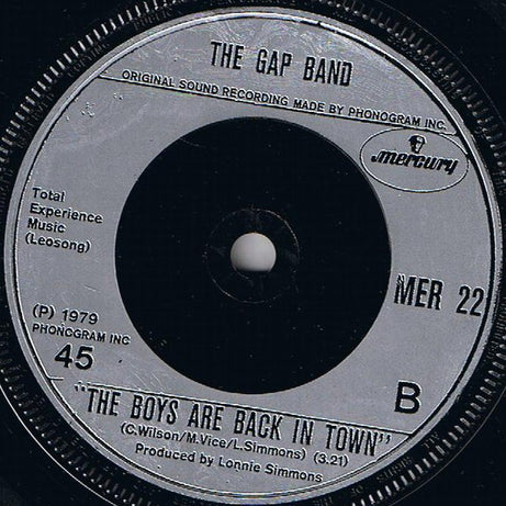 The Gap Band : Oops Up Side Your Head (7", Single)