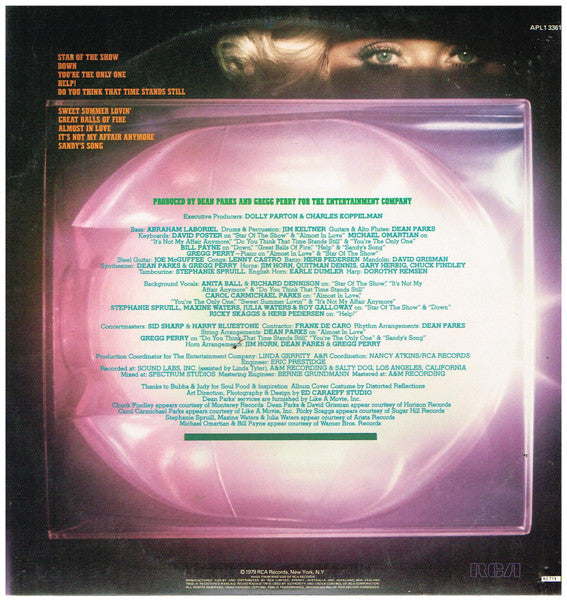 Dolly Parton : Great Balls Of Fire (LP, Album, Gat)