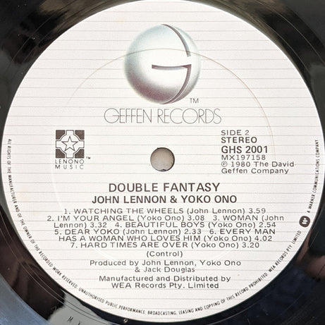 John Lennon & Yoko Ono : Double Fantasy (LP, Album)