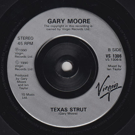 Gary Moore Featuring Albert Collins : Too Tired (7", Single)