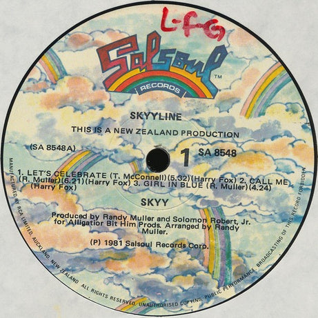 Skyy : Skyy Line (LP, Album)