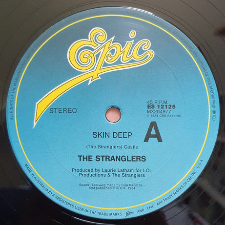 The Stranglers : Skin Deep (12", Maxi)