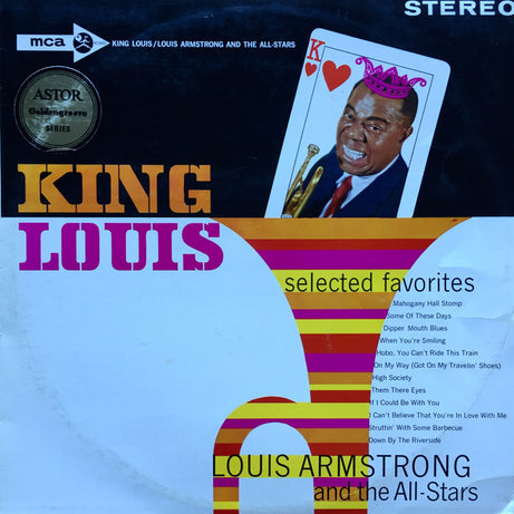 Louis Armstrong And His All-Stars : King Louis (Selected Favorites) (LP, Album, RE)