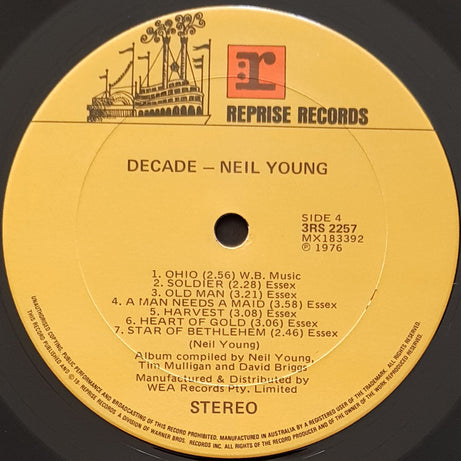 Neil Young : Decade (3xLP, Comp)