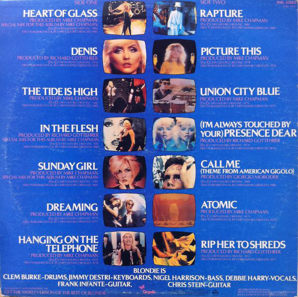 Blondie : The Best Of Blondie (LP, Comp)