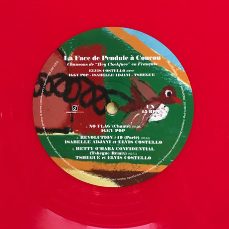 Elvis Costello Et Steve Nieve : La Face De Pendule À Coucou  (LP, RSD, Ltd, Red)