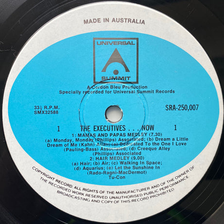The Executives (3) : ....Now! (LP, Comp, RE)