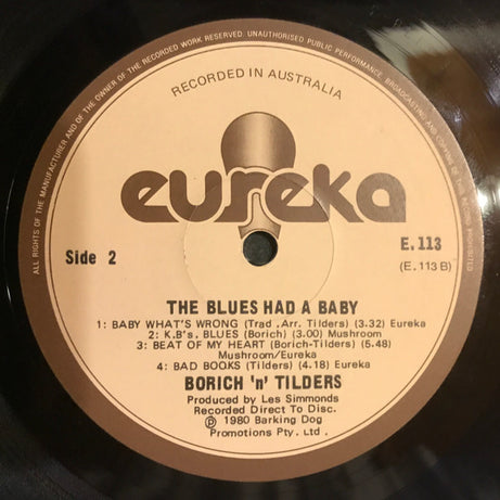 Borich 'n' Tilders : The Blues Had A Baby (LP, Gat)
