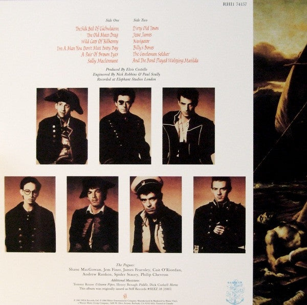 The Pogues : Rum Sodomy & The Lash (LP, Album, RE, 180)