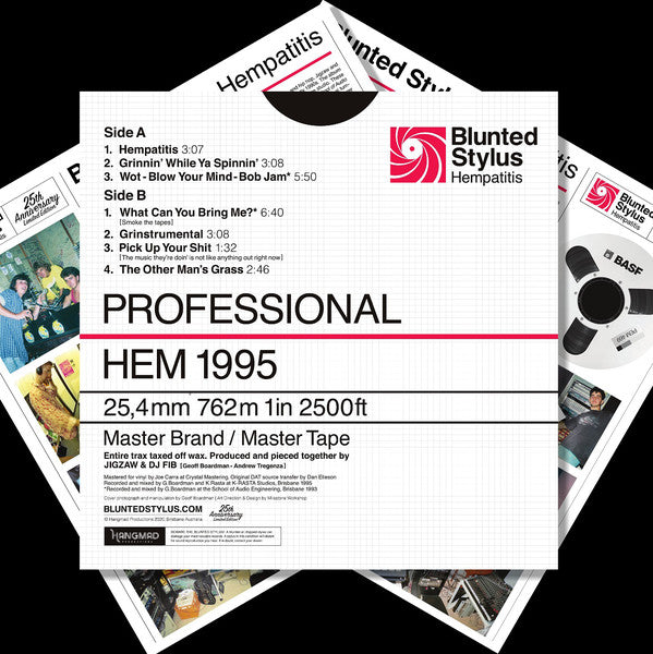 Blunted Stylus : Hempatitis (LP, Album, Ltd, RE, RM, Col + 7", Single)