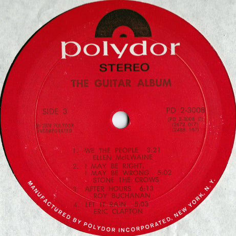 Various : The Guitar Album (2xLP, Comp, Gat)