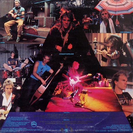 The Police : Zenyatta Mondatta (LP, Album, RP)