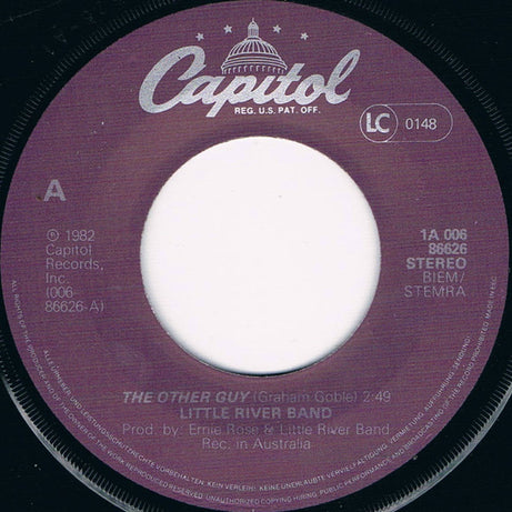 Little River Band : The Other Guy (7", Single)