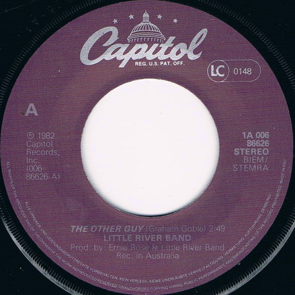 Little River Band : The Other Guy (7", Single)