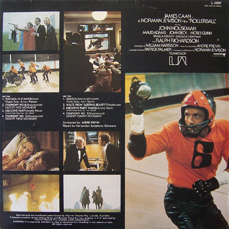 Andre Previn* : Rollerball (Original Soundtrack Recording) (LP, Album)