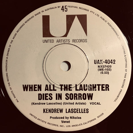 Kendrew Lascelles : The Box (7", Single)