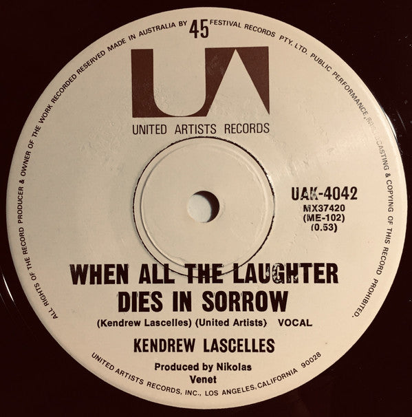 Kendrew Lascelles : The Box (7", Single)