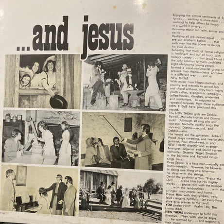 New Theme : Just Eight Of Us And Jesus (LP)