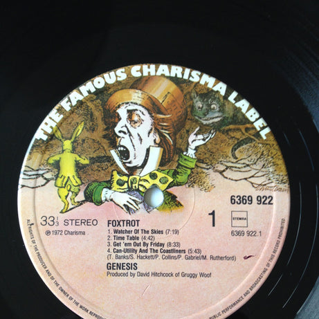 Genesis : Foxtrot (LP, Album, M/Print, RP)