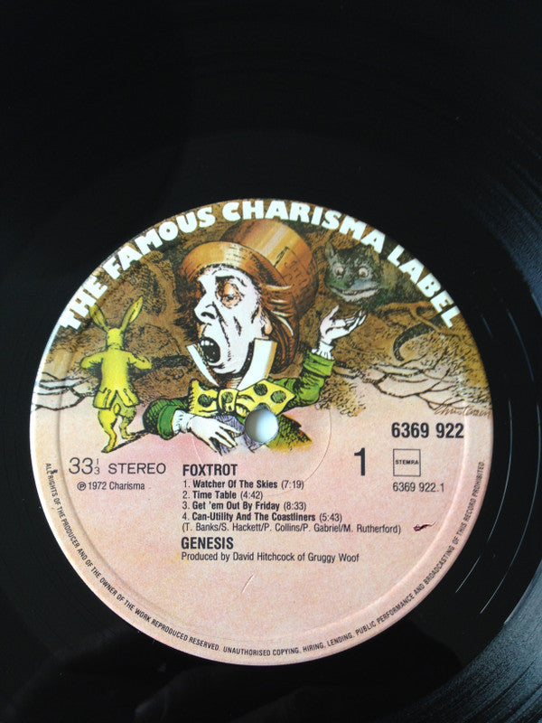 Genesis : Foxtrot (LP, Album, M/Print, RP)