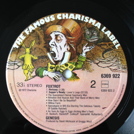 Genesis : Foxtrot (LP, Album, M/Print, RP)