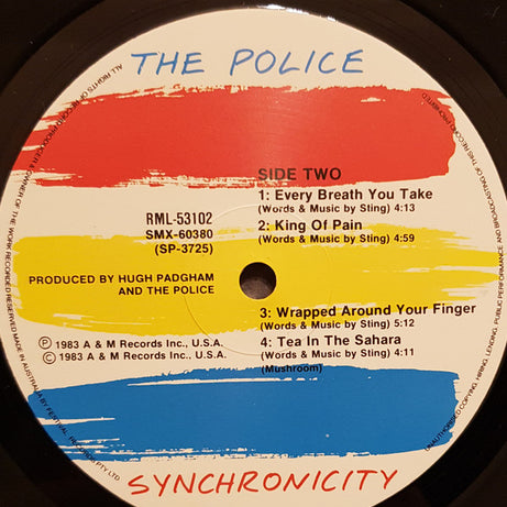The Police : Synchronicity (LP, Album)