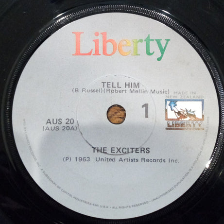 The Exciters : Tell Him (7", Single)