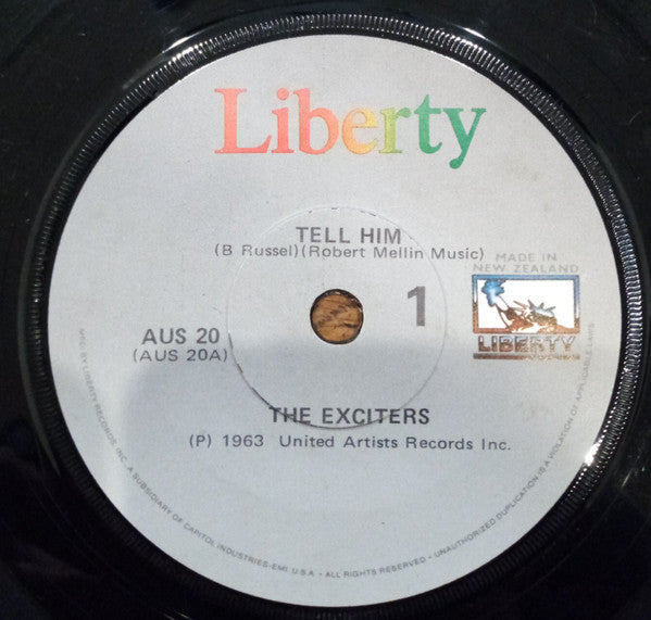 The Exciters : Tell Him (7", Single)