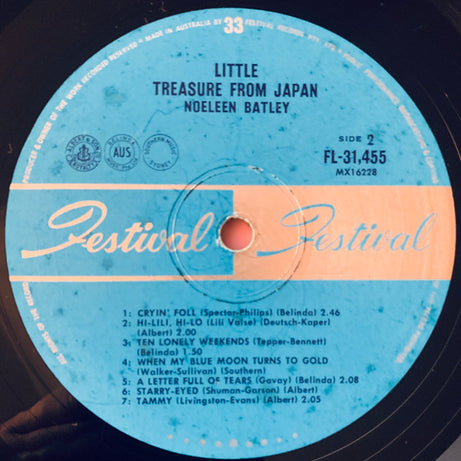 Noeleen Batley : Little Treasure From Japan (LP, Album, Mon)