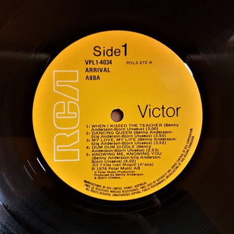 ABBA : Arrival (LP, Album, Gat)