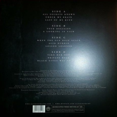 Alice In Chains : Black Gives Way To Blue (2xLP, Album, Gat + CD, Album)