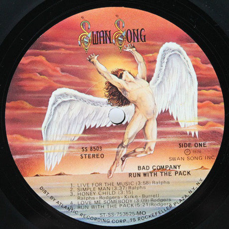 Bad Company (3) : Run With The Pack (LP, Album, RE, MO )